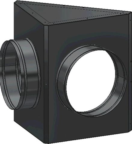 Master 2 x 400mm 2 Way Outlet Panel 4240.668
