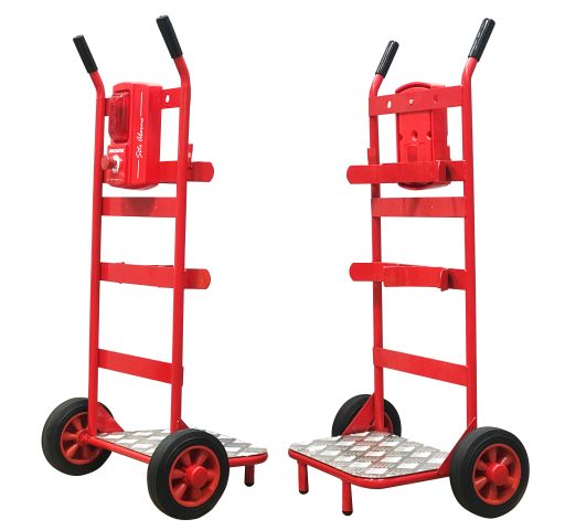 Fire Point Trolley Double Extinguisher With Push Button Alarm 81/03512