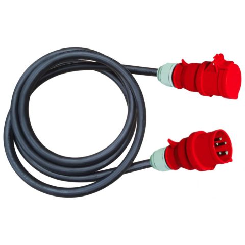 Elite 415 Volt 16 Amp 25 Metre 3 Phase Extension Lead EXL253P16A
