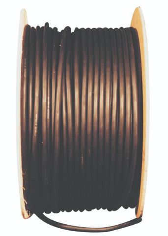 HO7RNF 2 Core 2.5mm x 100 Metres Black Rubber Cable H07252C