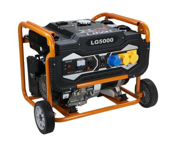 Lifan 5.0 kW Long Run Petrol Generator LG5000