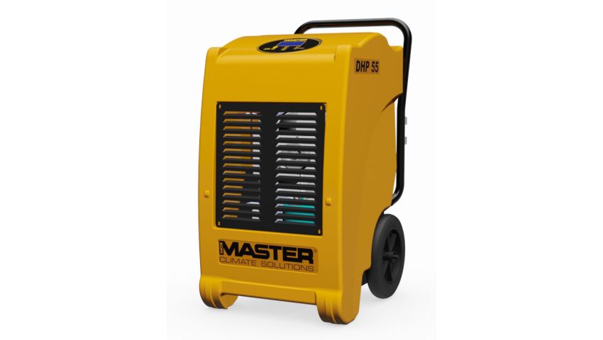 Master Dual Voltage 45.9 Litre Dehumidifier With Pump DHP55DV