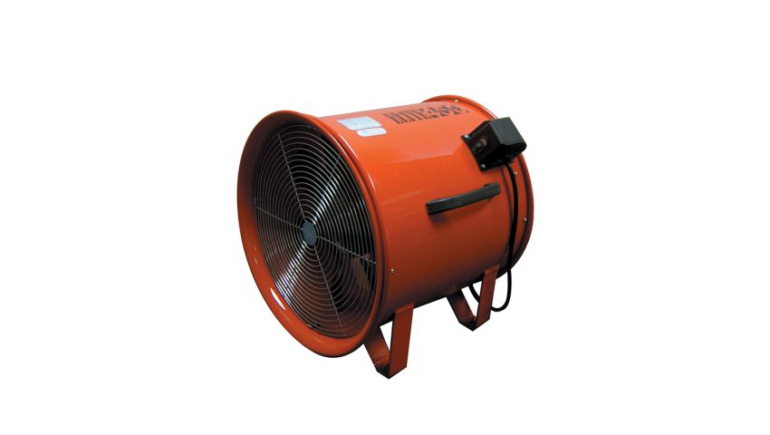 Elite 110 Volt 450mm Fume Extractor With 10 Metre Ducting E450FE11510M