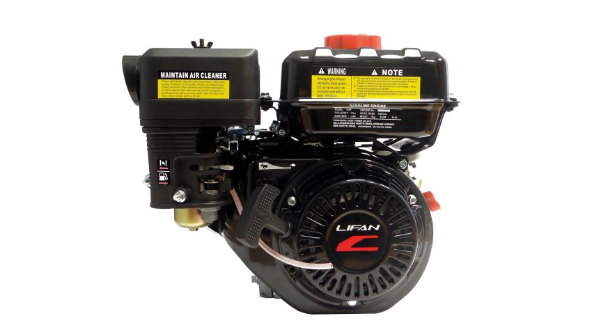 Lifan Premium 196cc (6.5hp) Horizontal 20mm (Metric) Crank Engine LFE168F2CP20