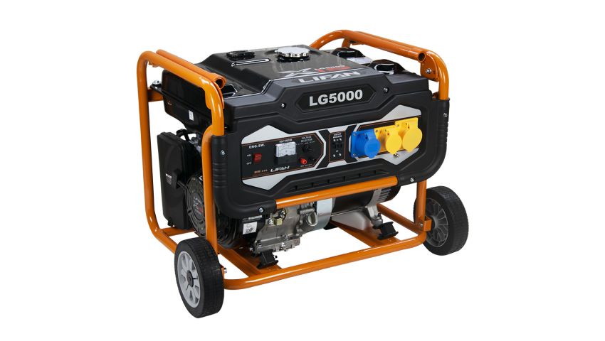 Lifan 5.0 kW Long Run Petrol Generator LG5000