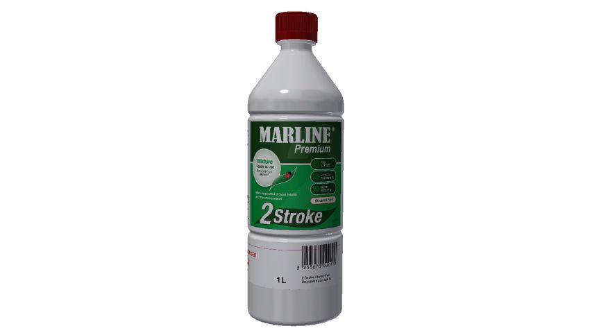 Marline 1 Litre 2 Stroke Premium Alkylate Ethanol Free Fuel MP2S1L