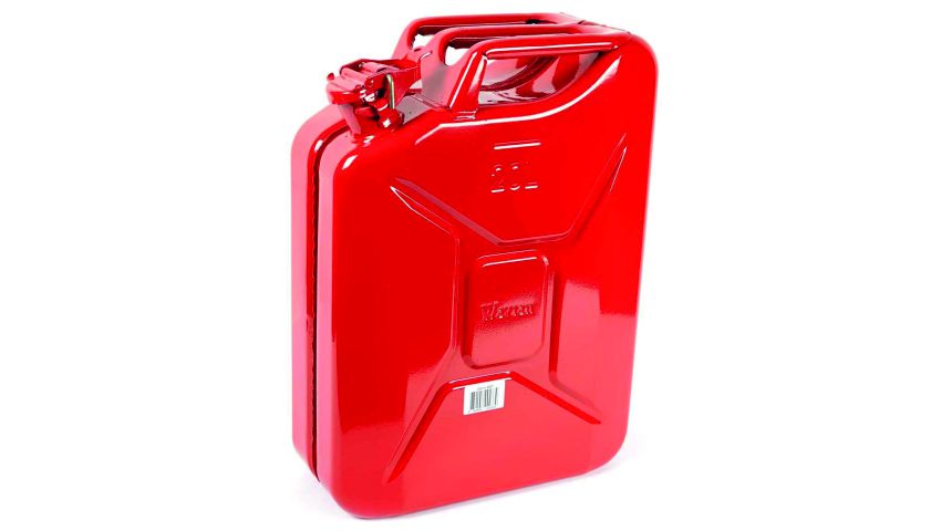 20 Litre Red Metal Fuel Can MPMD484