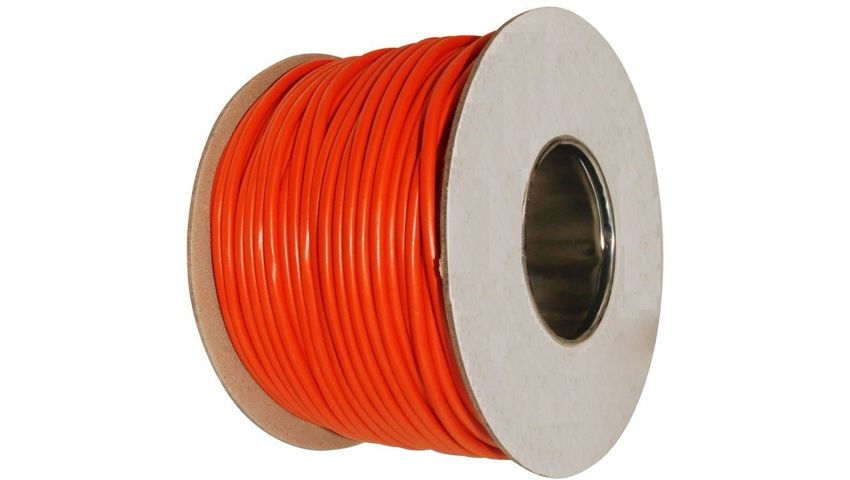 100 Metres 1mm 3 Core Orange Cable MPMD5248